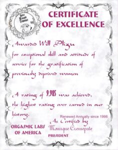 G-spot Technician certification